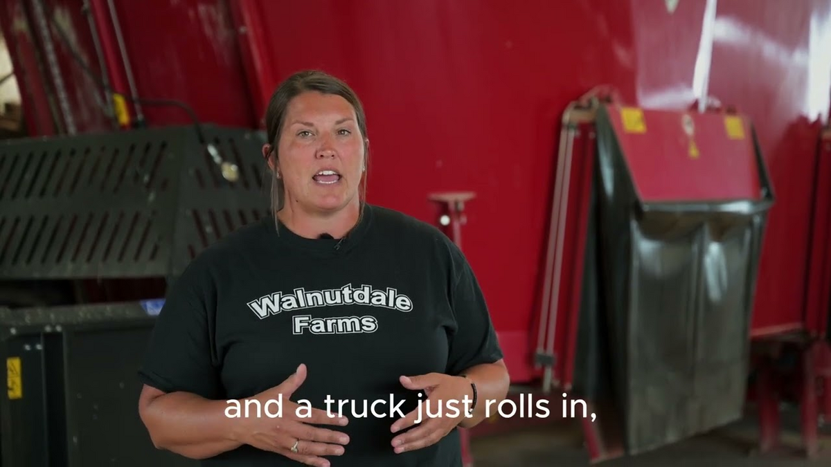 Feeding 3,500 dairy cows more efficiently and saving 6 hours of labour per day | Walnutdale Farms