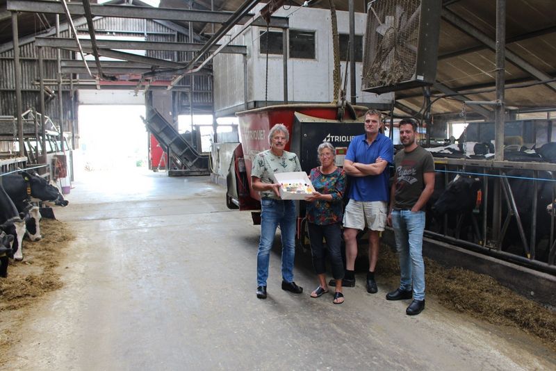 Automated feeding on dairy farm for 15 years