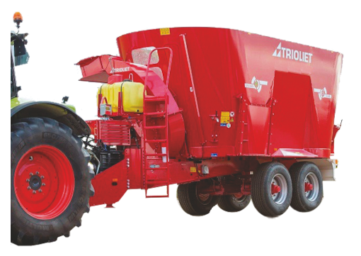 Two-auger-diet-feeder-with-straw-blower-for-dairy-farmers